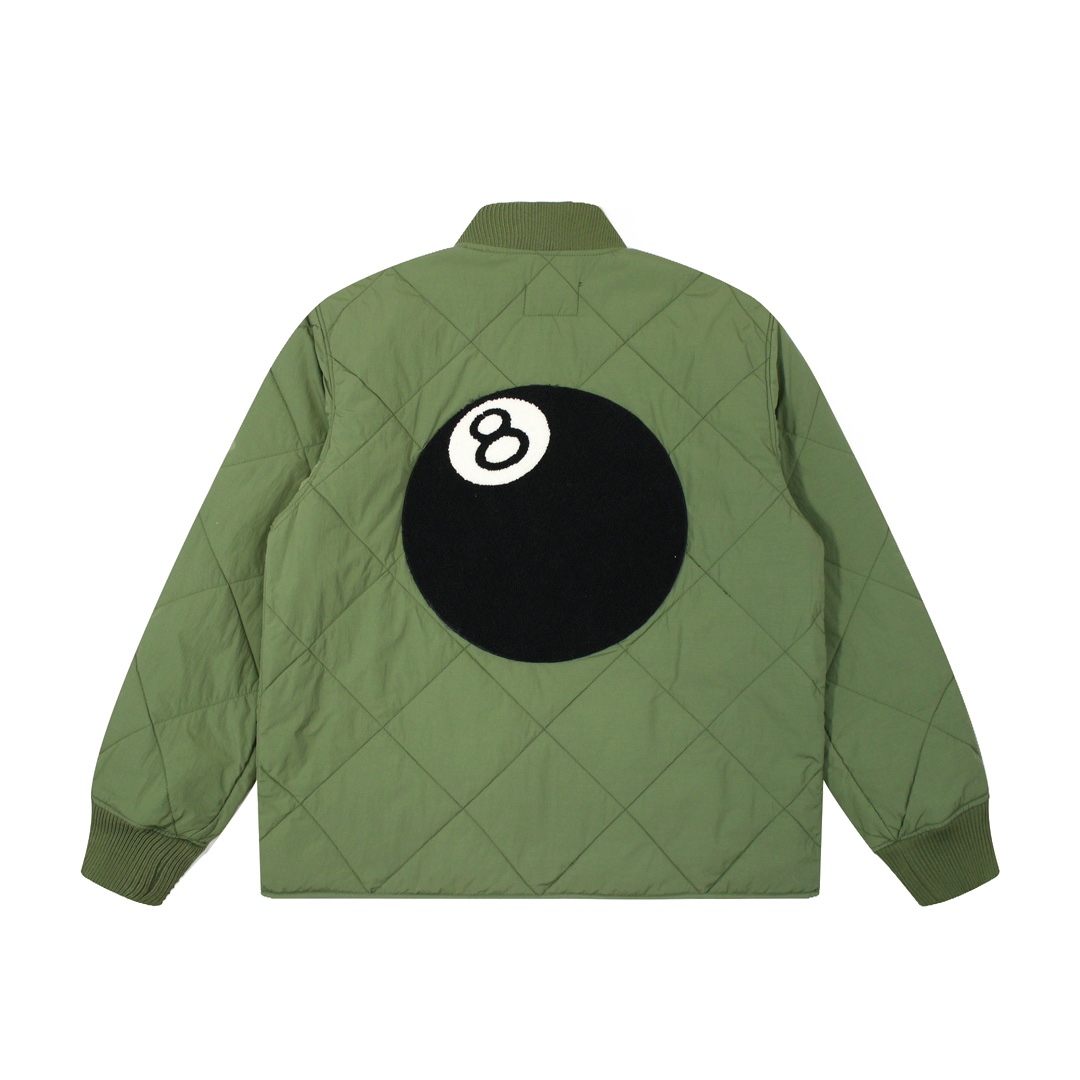 STÜSSY 8 BALL QUILTED LINER JACKET | MY TREND THREAD