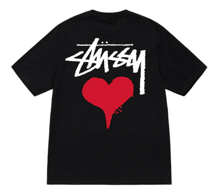 STÜSSY STOCK HEART T-SHIRT | MY TREND THREAD